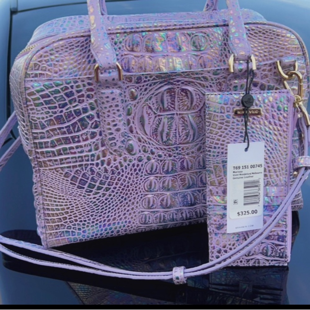 Brahmin Marissa Bag and credit card wallet